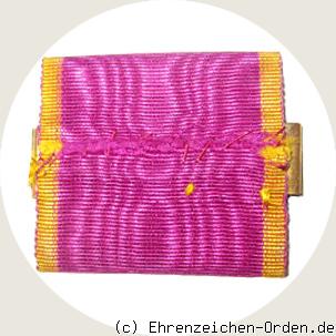 Dienstauszeichnung 1.Klasse für Unteroffiziere (Schnalle) 1849 R&uuml;ckseite