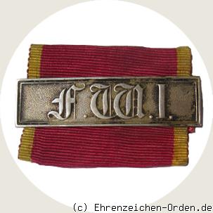 Dienstauszeichnung 2.Klasse für Unteroffiziere (Schnalle) 1849