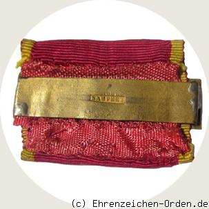 Dienstauszeichnung 2.Klasse für Unteroffiziere (Schnalle) 1849 R&uuml;ckseite