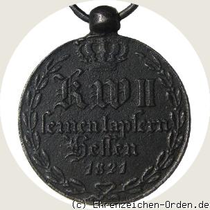 Kriegsdenkmünze 1814-1815 Nichtkämpfer