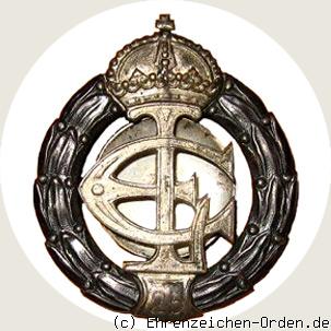 Kriegerehrenzeichen in Eisen 1917 an Schraubscheibe