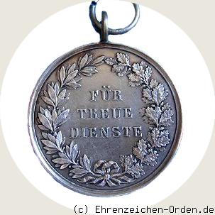 Allgemeines Ehrenzeichen für treue Dienste 1889 R&uuml;ckseite