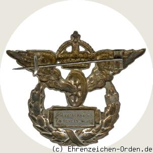 Erinnerungszeichen der hessischen Staatseisenbahn 25 Jahre R&uuml;ckseite