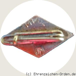 Hitlerjugend Mitgliedsabzeichen R&uuml;ckseite