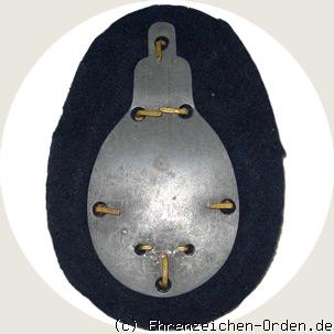 Kaiserabzeichen der Artillerie 1910 R&uuml;ckseite