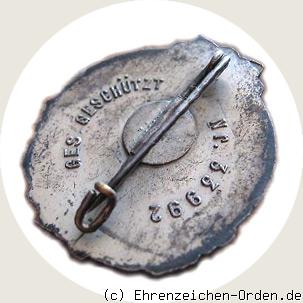 Kolonialabzeichen (Elefantenorden) 1922 R&uuml;ckseite