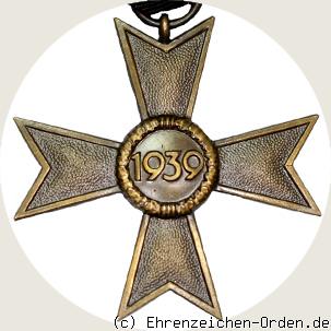 Kriegsverdienstkreuz 2.Klasse 1939 R&uuml;ckseite