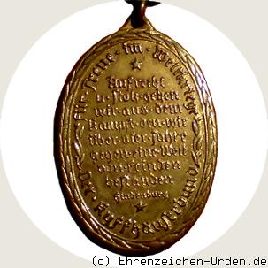 Kyffhäuser-Denkmünze für 1914/18 R&uuml;ckseite