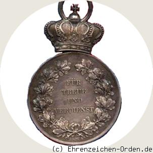 Silberne Verdienst-Medaille 1888 R&uuml;ckseite