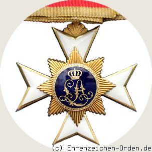 Fürstlich Lippischer Hausorden Ehrenkreuz 2.Klasse (LA) R&uuml;ckseite