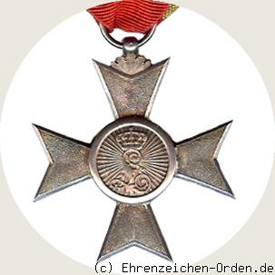 Fürstlich Lippischer Hausorden Zivil-Ehrenkreuz 4.Klasse, 2.Modell, 2. Abteilung R&uuml;ckseite