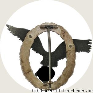 Flugzeugführerabzeichen 1935 R&uuml;ckseite