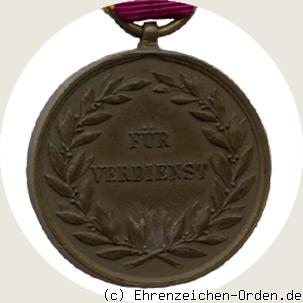 Bronzene Verdienstmedaille 1915 R&uuml;ckseite