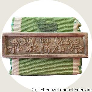 Dienstauszeichnung Schnalle für 15 Jahre 1888