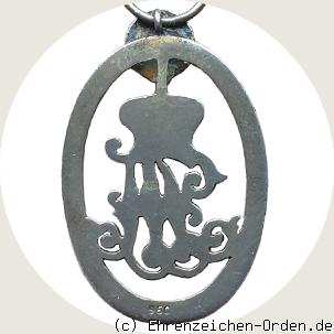 Oldenburg Rote Kreuz Medaille 1907 R&uuml;ckseite
