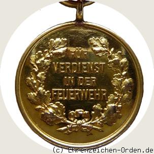 Medaille für Verdienst in der Feuerwehr 1911 R&uuml;ckseite