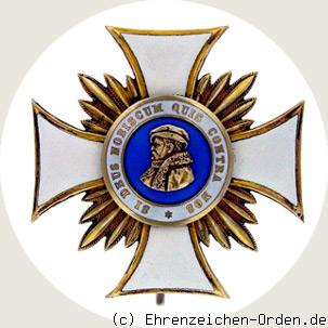 Orden Philipps des Großmütigen – Bruststern zum Komtur 3. Form 2. Modell