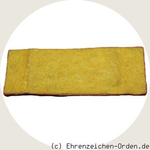 Sonderabzeichen Panzervernichter in Gold R&uuml;ckseite