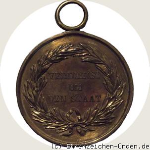 Allgemeines Ehrenzeichen Bronze 1912 R&uuml;ckseite