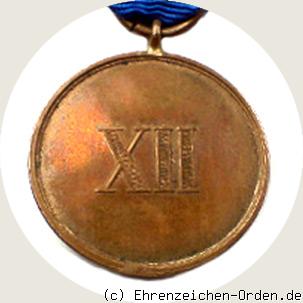 Dienstauszeichnung 2.Klasse 1913 für 12 Jahre R&uuml;ckseite