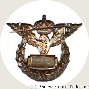 Erinnerungszeichen der preußischen Staatseisenbahn 40 Jahre R&uuml;ckseite