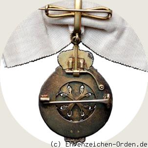 Goldenes Frauen-Verdienstkreuz 1. Form R&uuml;ckseite