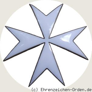 Ritterorden St. Johannis vom Spital zu Jerusalem Steckkreuz emailliert