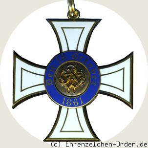Königlicher Kronen-Orden Kreuz 2.Klasse 1869 – 1916 R&uuml;ckseite