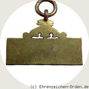 Landwehr Dienstauszeichnung (ab 1868 2.Klasse) Schnallendekoration R&uuml;ckseite