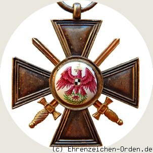 Roter Adler Orden 4.Klasse mit Schwertern  lila Adler