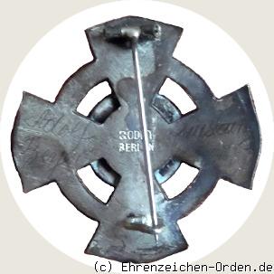 Ehrenzeichen des Preußischen Landesvereins vom Roten Kreuz 25 Jahre R&uuml;ckseite