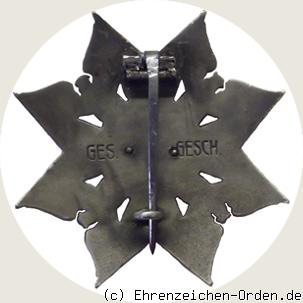 Reichsbund Deutscher Eisenbahner-Kriegsteilnehmer Ehrenkreuz 2.Klasse R&uuml;ckseite