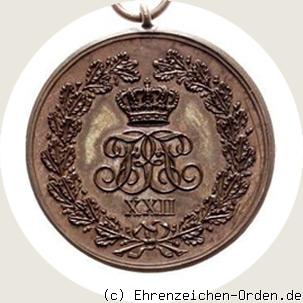 Ehrenzeichen für Angestellte in Privatdiensten (ältere Linie) R&uuml;ckseite