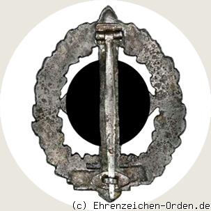 SA-Wehrabzeichen für Kriegsversehrte R&uuml;ckseite