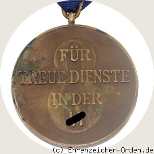 SS-Dienstauszeichnung 3. Stufe für 8 Jahre R&uuml;ckseite
