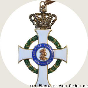 Albrechtsorden Grosskreuz / Komturkreuz (mehrteilig) 2. Form