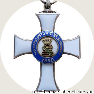 Albrechtsorden Ritterkreuz 2.Klasse R&uuml;ckseite