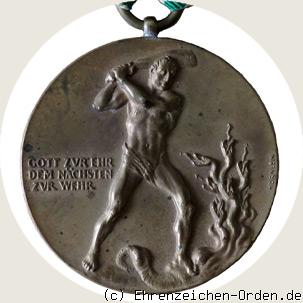 Ehrenzeichen für Mitglieder der Feuerwehr für 40 Jahre