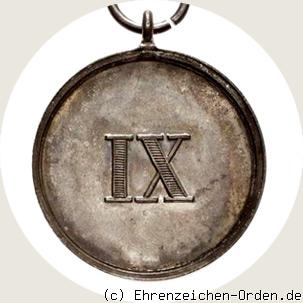 Dienstauszeichnung 3. Klasse für 9 Jahre R&uuml;ckseite