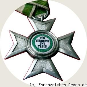 Verdienstorden Kleinkreuz/Ehrenkreuz R&uuml;ckseite