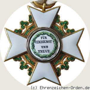 Verdienstorden Ritterkreuz 1.Klasse R&uuml;ckseite