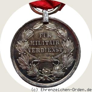 Militärverdienstmedaille (Form 1870) R&uuml;ckseite