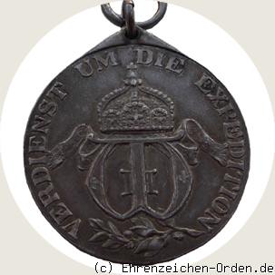 Südwest-Afrika Denkmünze für Nichtkämpfer 1907 R&uuml;ckseite