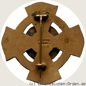 Dienstauszeichnung des Thüringer Landesmännervereins vom Roten Kreuz 3. Stufe R&uuml;ckseite