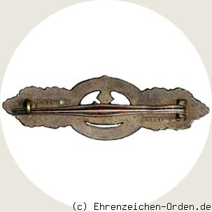 U-Boot Frontspange in Bronze R&uuml;ckseite