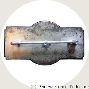 Mackensen Ehrenschnalle 2. Klasse Silber 1934 R&uuml;ckseite