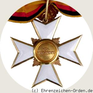 Verdienstkreuz 2. Klasse R&uuml;ckseite