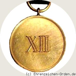 Dienstauszeichnung 2. Klasse für 12 Jahre R&uuml;ckseite