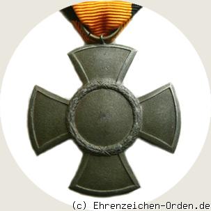 Wilhelmskreuz für öffentliche Wohlfahrt  (Jubiläumsausgabe) R&uuml;ckseite