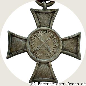 Dienstehrenzeichen 2.Klasse für 21 Jahre 1874 R&uuml;ckseite